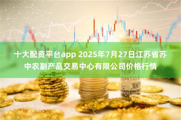 十大配资平台app 2025年7月27日江苏省苏中农副产品交易中心有限公司价格行情